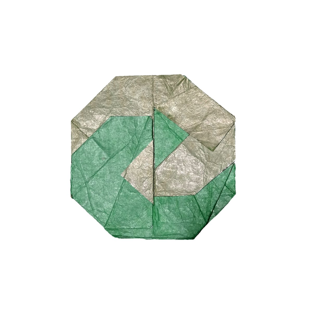 haditahir's tweet photo. der grüne Punkt
desain @haditahir
tutorial https://t.co/DsUP5OphNN (channel: Origami Harri Hadi)
#haditahir #origamidesign 

#origami
#senimelipatkertas 
#оригами 
#折り紙
#종이접기 
#asosiasiorigamiindonesia 
#origamiindonesia 
#origamisymbol
#origamilogo 
#origamicolorchange https://t.co/M366yFaS1L
