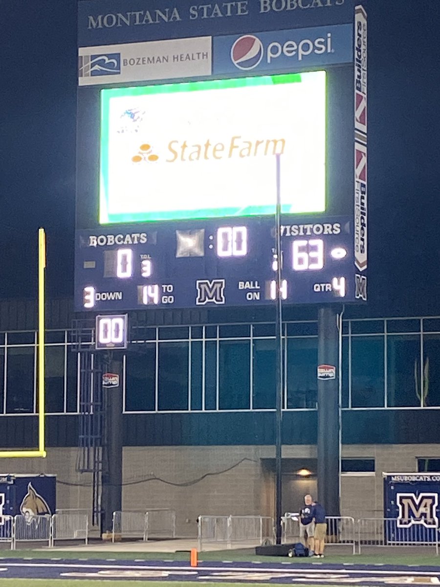 Final score! Way to go Wolfpack!!! #football #mtscores