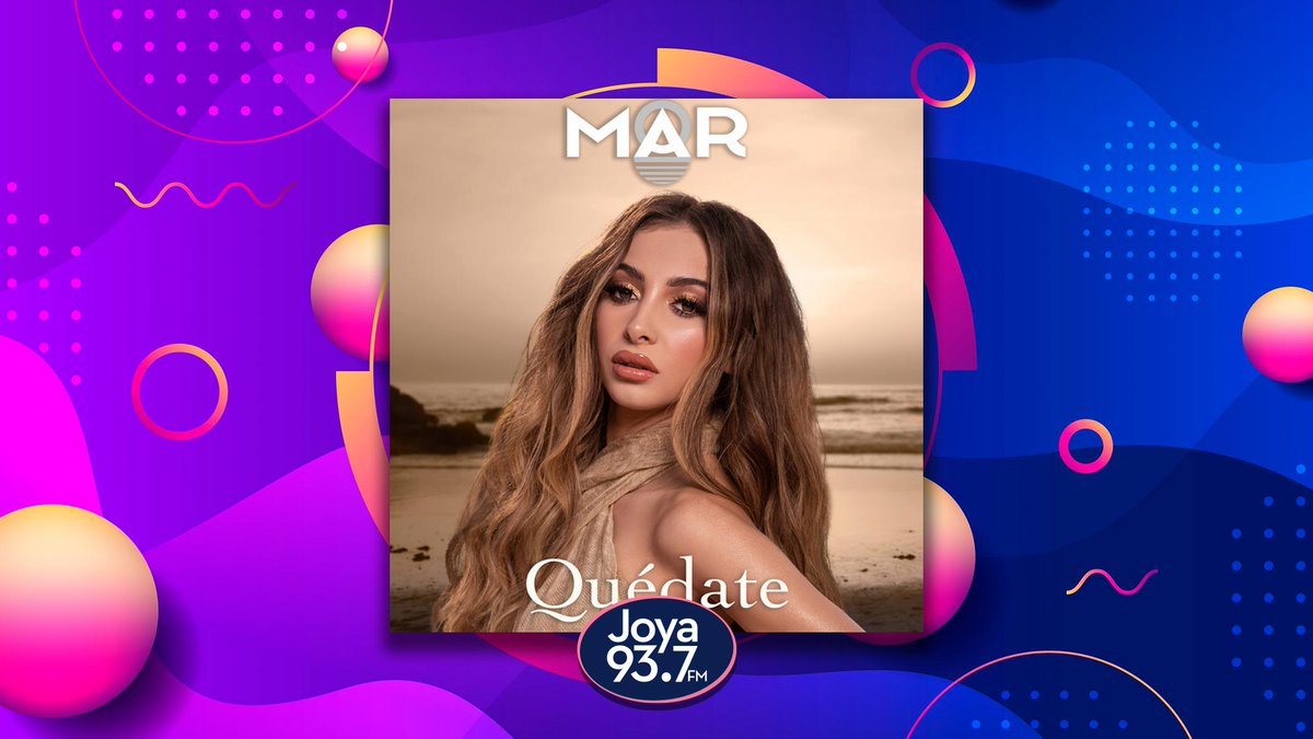 Joya937FM's tweet image. #FelizSabado 😀

🔝 El día de hoy en el #TopTenJoya con @Ferquintanna 😍 tenemos en la posición #9 a #MarSolis 🎤 con el tema #Quedate 🎶

👉 joya937.mx