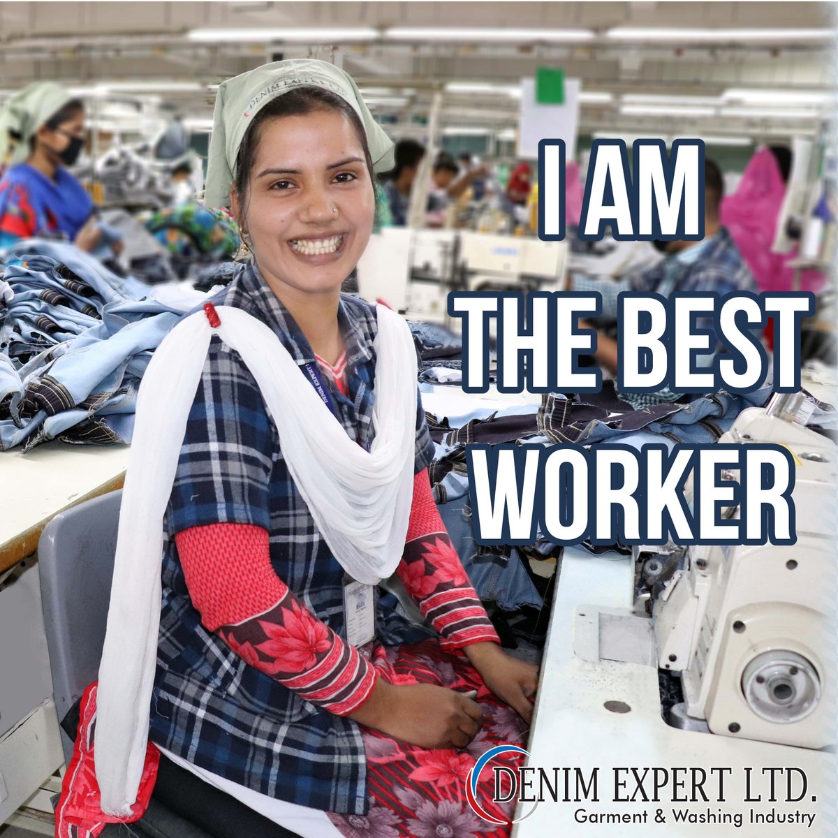 Denimexpert1's tweet photo. Proudly presenting our best worker of the month of August Ms. Asma Akter .Ms. Asma Akter works with us since last 4 years.And Denim Expert team is glad to have you with all of these qualities.
#denimexpertltd #denimexpert #bestworker #recognition #family #workerwellbeing #CSR https://t.co/zPgpraXdE3