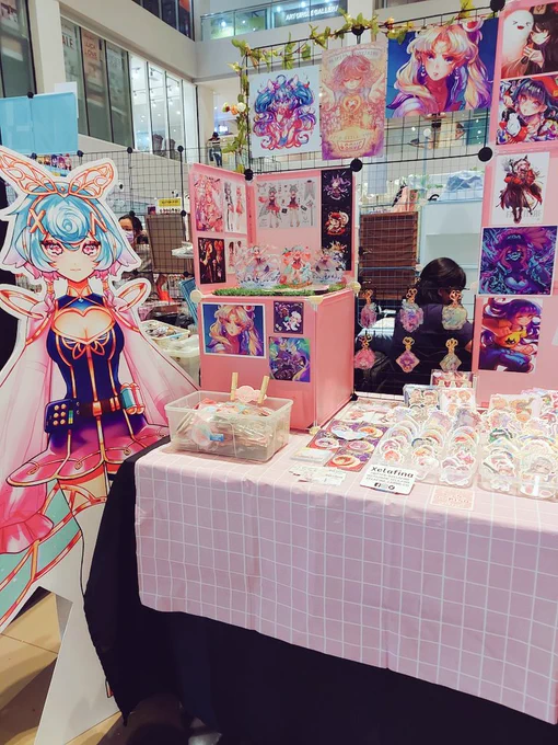Me and  are here at FanFes (Table 47) @ Circuit Mall Makati!!Will be here till the 28th! 11AM-7PM#FanFes #FanFes2022 
