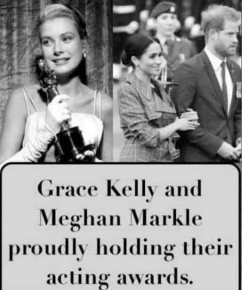 BrutusMaximusX's tweet photo. Grace Kelly American Actress Who Married Royalty
Meghan Markle American Actress Who Married Royalty
#PrincessofMonaco #PrincessPinocchio #VoetsekMeghan #VoetsekMeghanMarkle #MeghanMarkleIsALiar #MeghanMarkleisToxic #MeghanMarkleisToxic #MeghanMarkleisaMonster https://t.co/2ZGvXGxBC5