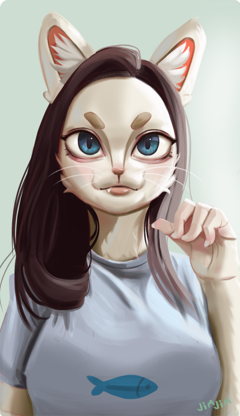 Cat girl ❤️
#furryartwork #furry #furryart #anthro #anthroart #digitalart #anime
