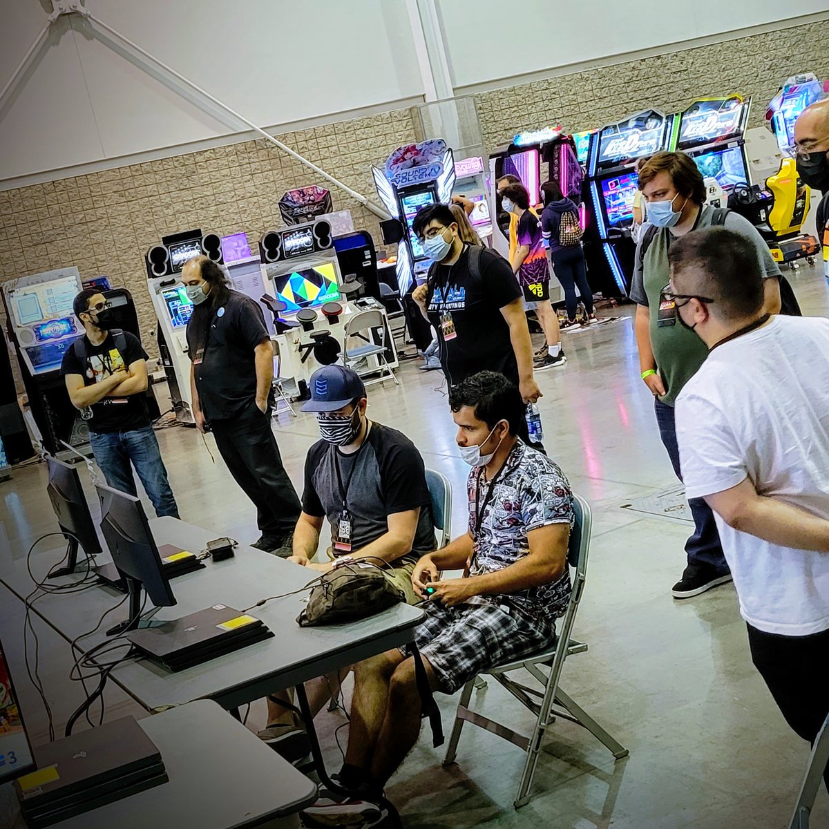 LolitaBot613's tweet photo. Some Day 1 sneak peeks of @TheBitEGaming! We're here all weekend at the Hampton Roads Convention Center #BITE5 #ArcadeImpact https://t.co/1x1ucaUX4u