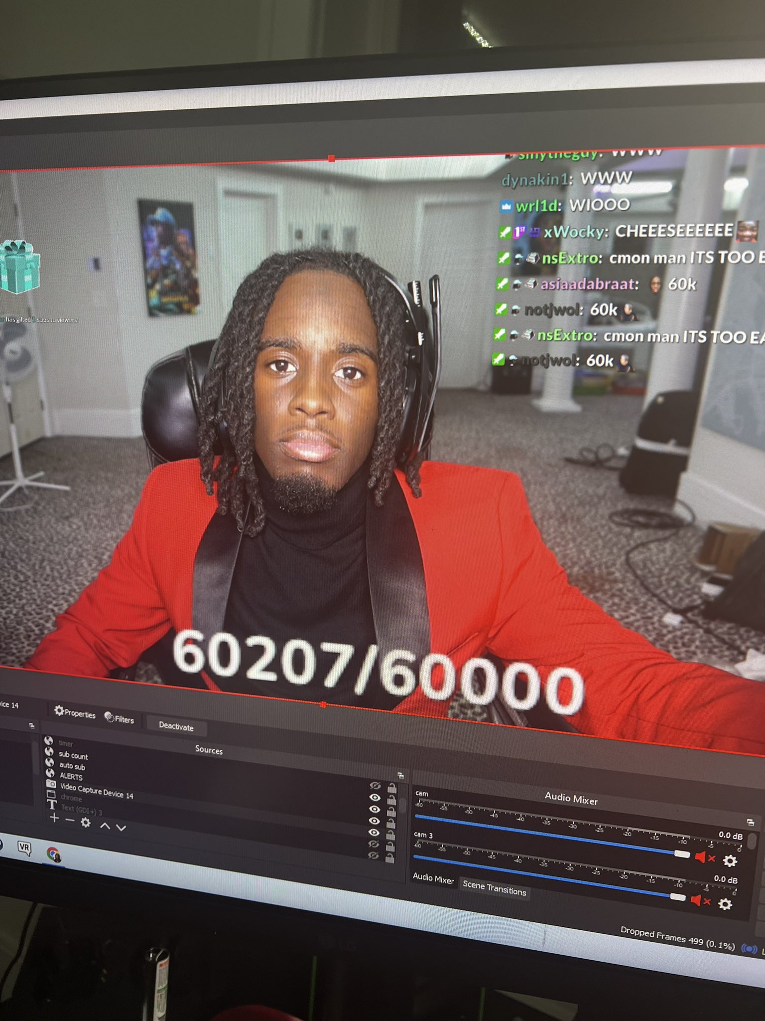 AMP KAI on Twitter "60K SUBS ON TWITCH THIS IS