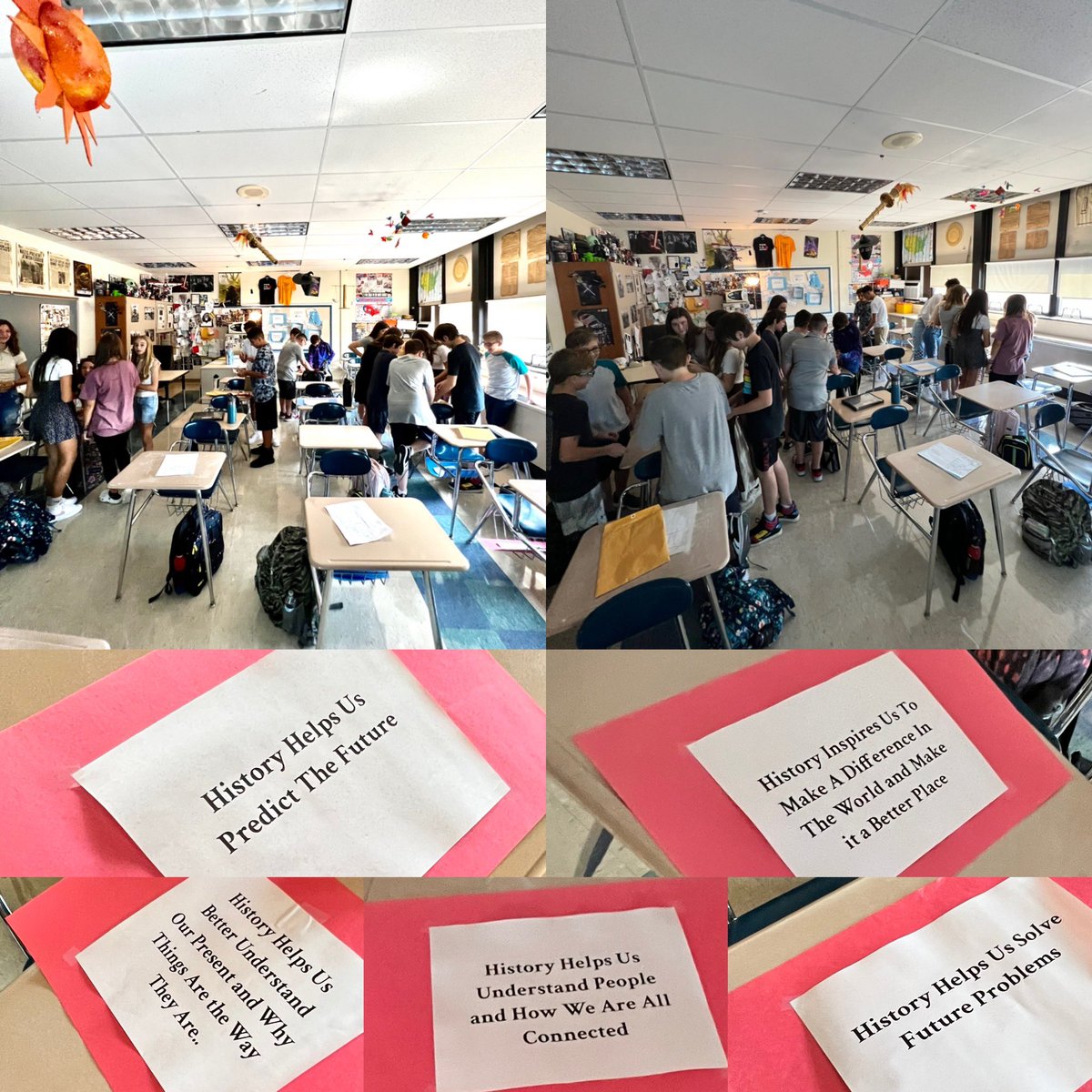 Decided to change things up to start the school year and cannot be more pleased with how we introduced the S’s to myself, the course, and welcoming them back! It’s Gonna Be A Good Year 👍 #VikingPride #VikingP3 #VikingPrideP3 #PurposePassionPride #GreatestJobInTheWorld