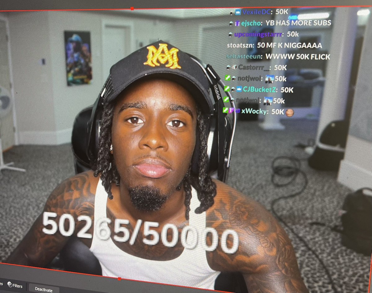 JakeSucky's tweet photo. Just 9 days after he reached 50k subs on Twitch

Kai Cenat has broken 60k subs… wtf https://t.co/6ZTVGY6B2A