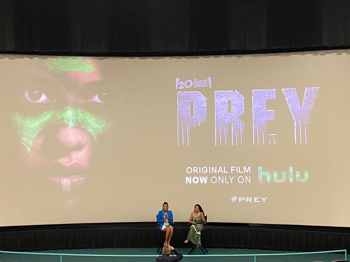 valthevandle's tweet photo. #Prey Screening + Q&amp;A w/ Jhane Myers &amp; Charly Edsitty during #nationalnativemediaconference #najf22 https://t.co/GX1CjmJrJp