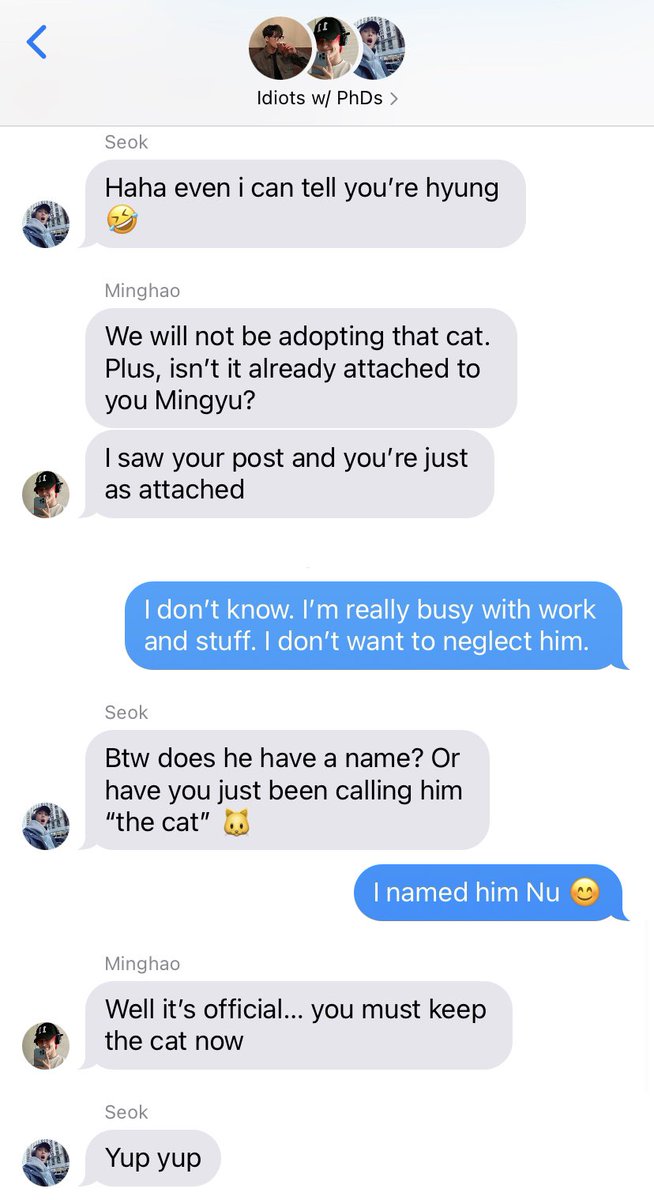 yuko𖧷ami on Twitter "9. Some bff chats and encouragements 🖤"