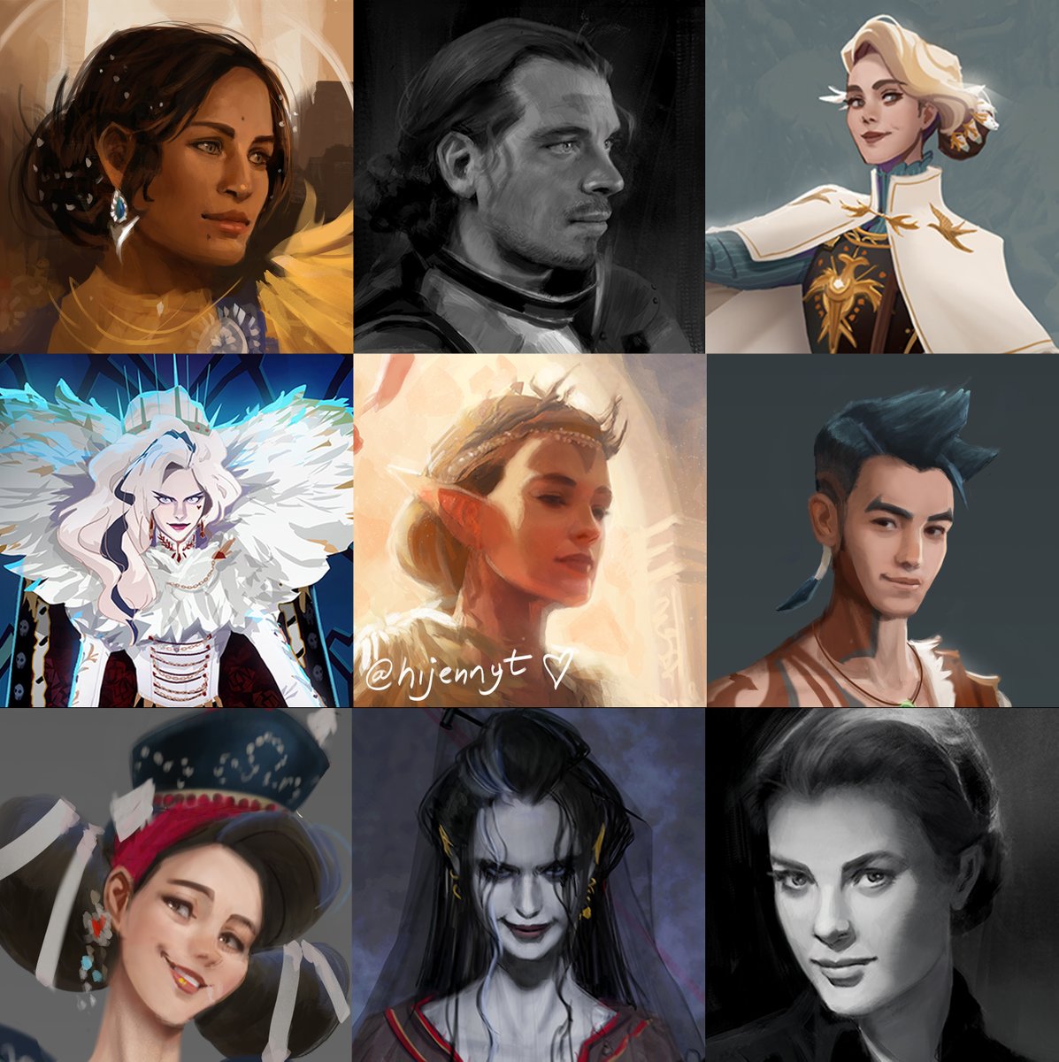 I love portraits! life in the way this year, so not as many new faces as I'd like! #faceyourart