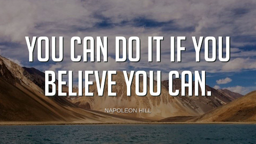 TheZigZiglar's tweet photo. "You can do it if you believe you can."-Napoleon Hill https://t.co/uXKWHVk5ck