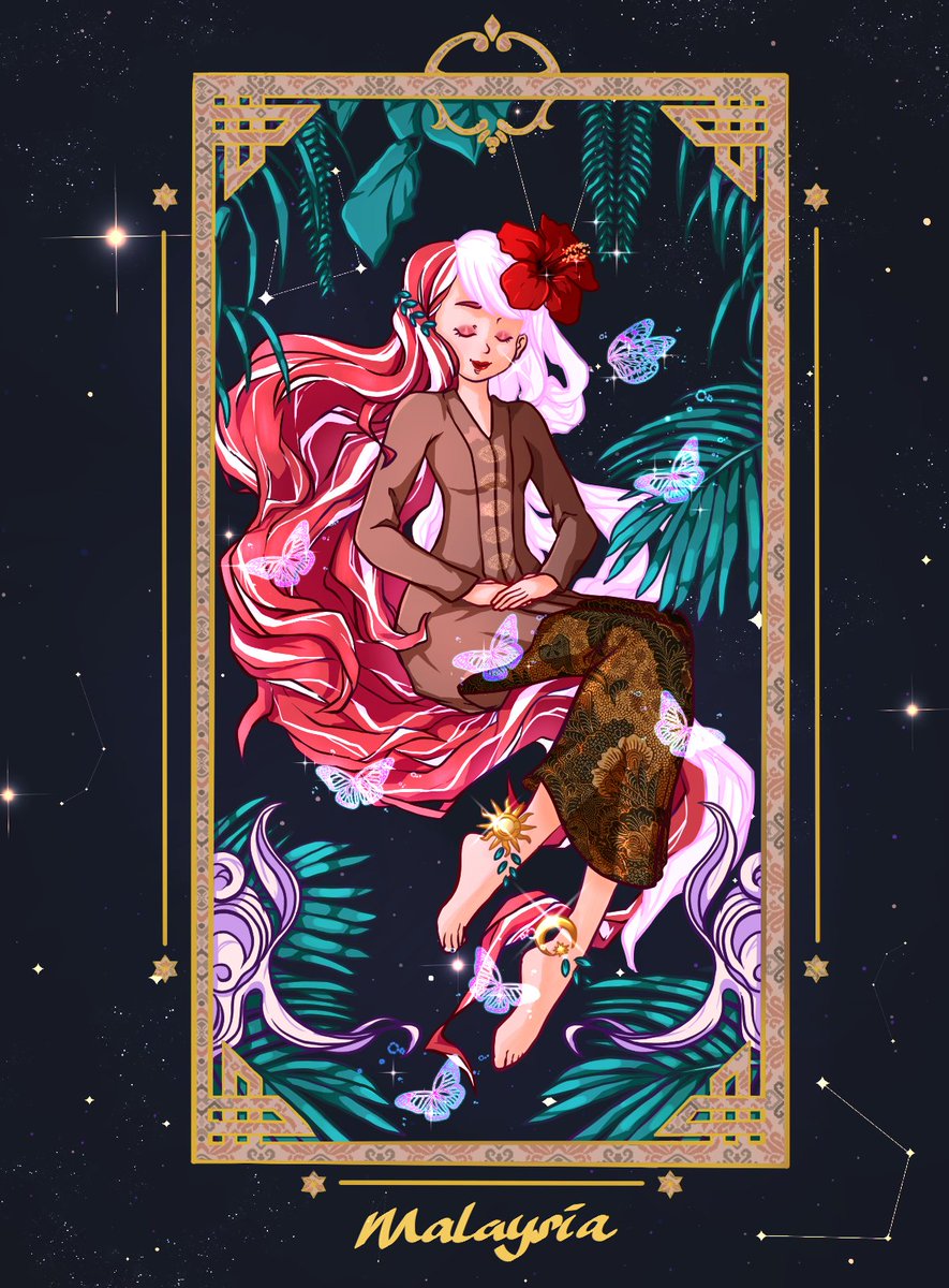 Ninja drop. Kbai. Hahahaha.

Finally my piece is DONE! I'm so happy with my kind of Tarot card. I is happy. Thank you, <a href="/sekepingcards/">Sekeping Cards ♣️</a> 🤣🤣 Kinda late to post it.

So I just drop at Pentas and Twitter. Do share around guys! Thank you for your support. 

app.pentas.io/assets/0xCCf66…