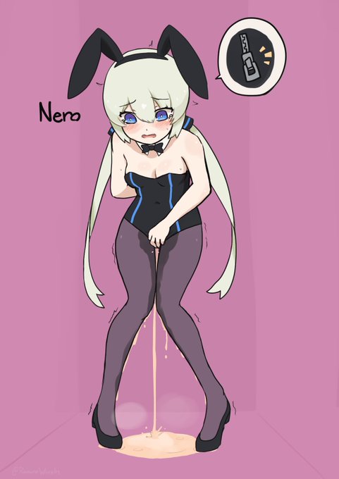 おもらしバニーな、うちの子ネロちゃん! 