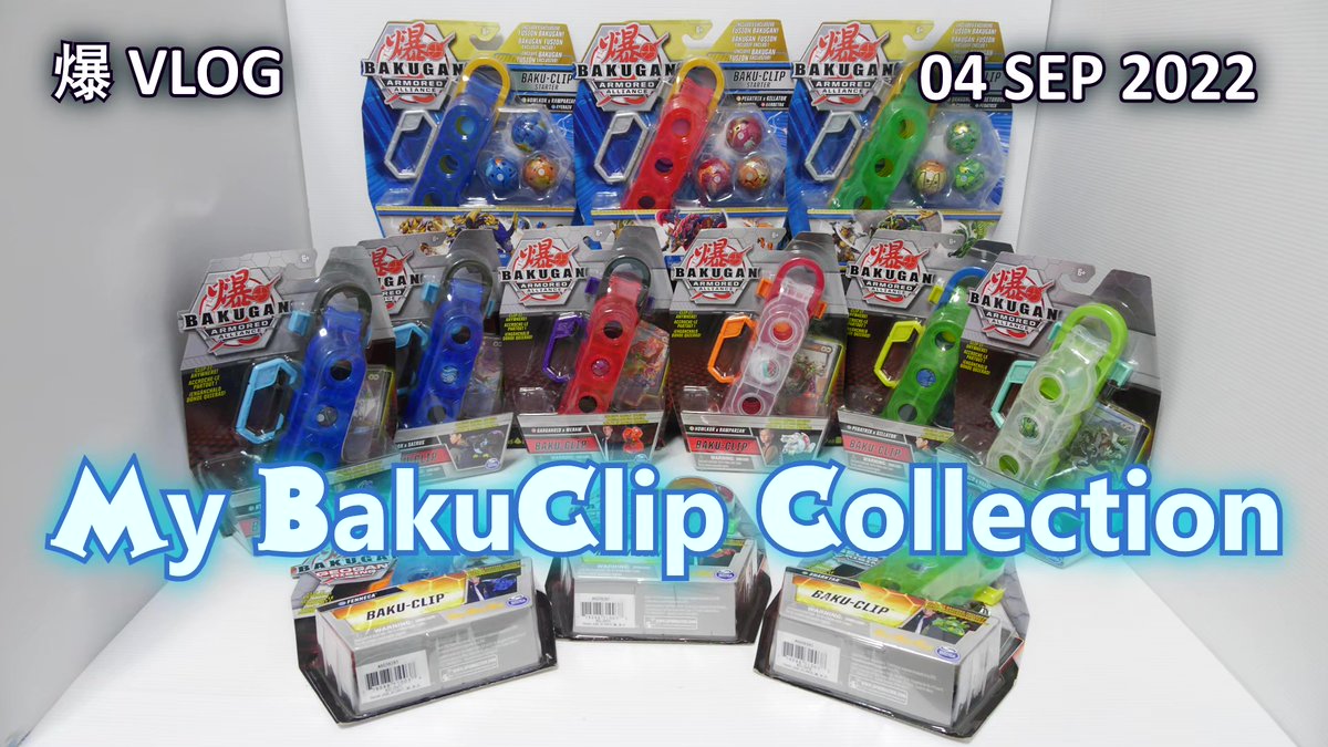 GameOverETTM's tweet photo. In this video, I do an introduction of the BakuClips that have been released (so far) in the Bakugan (reboot) series
#bakugan #爆丸 #armoredalliance #geoganrising #vlog
https://t.co/O41ZjxjEFC https://t.co/uTrysW1TCo