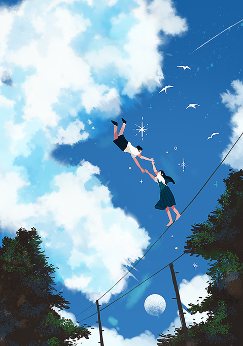 「power lines shoes」 illustration images(Latest)｜3pages