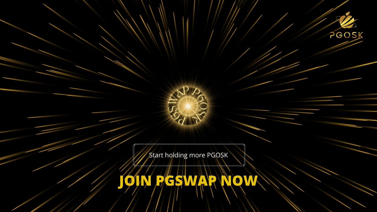 pgswap's tweet photo. Will try to cooperate with more ecological projects to unite everyone #PGSWAP
If we work together, only then can we get users to join and play our part in getting millions to join #PGSWAP
Follow @www.pgosk.com
#web3 #Blockchain #DeFi https://t.co/RlwBsVFqTu