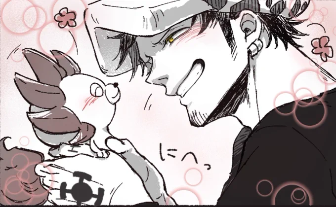 #フォローしなくていいから俺のトラファルガーを見てくれのみのイラストが意外と少なかった…!そして温度差が激しい。。 