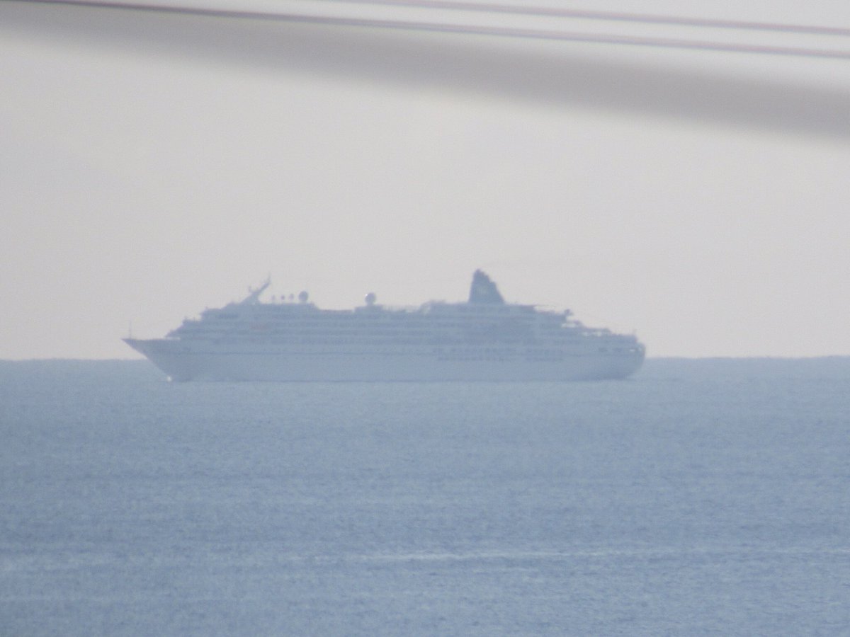 urlofcork's tweet photo. The #MSAMADEA sailing across a stunning #Courtmacsherry bay this morning , out is St Johns Bound for #Cobh #WestCork and #Cork says hello https://t.co/yWPYxvel0j