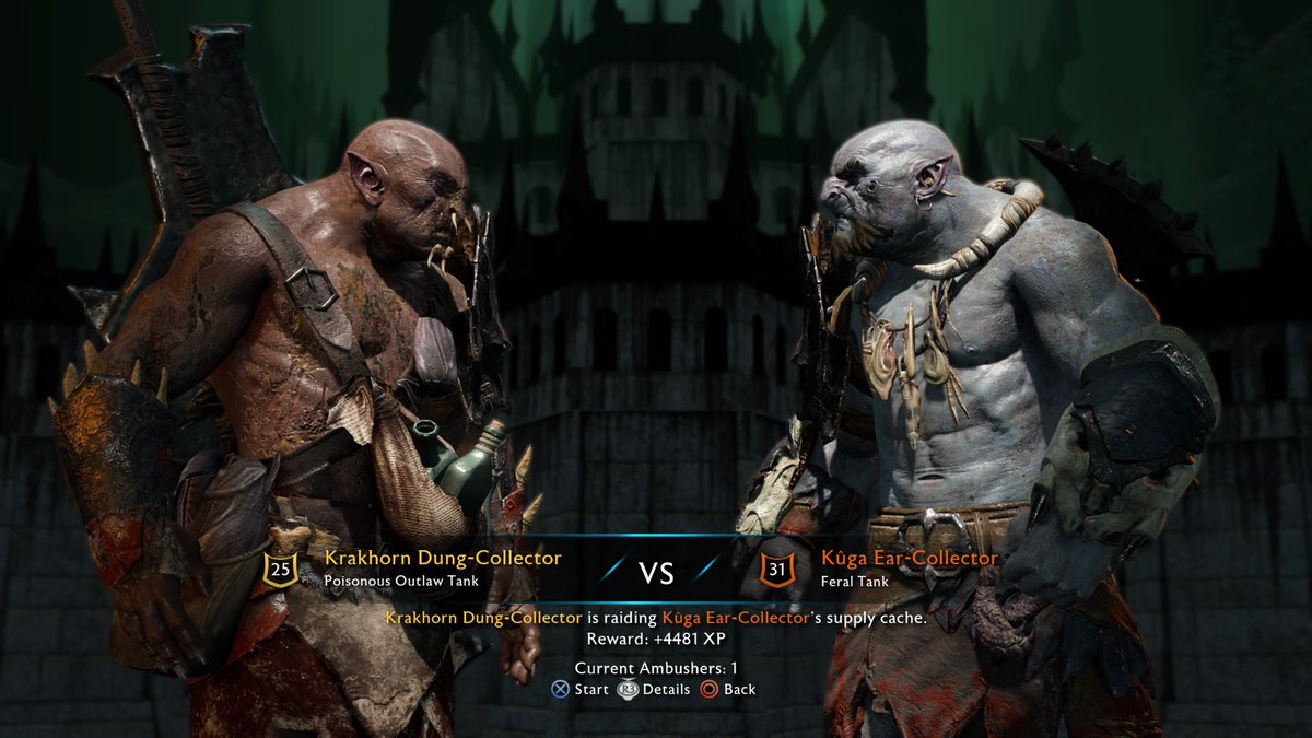 #Shadowofwar some collect teeth, others ears. I... Well I collect poo