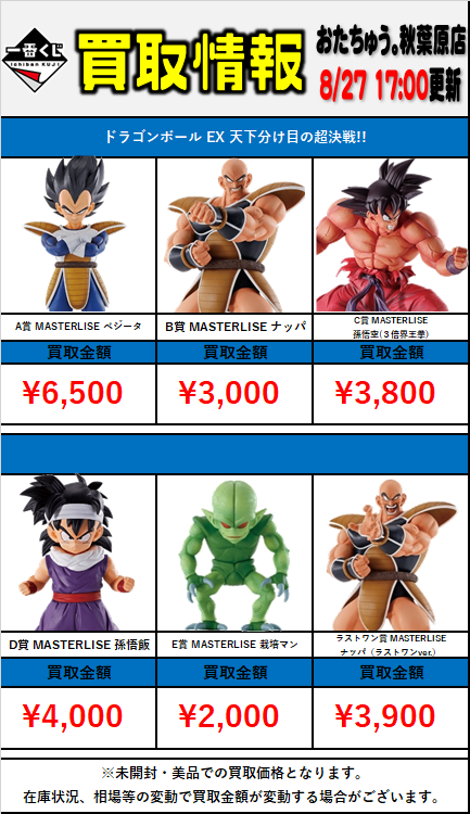 ドラゴンボール 一番くじ A賞 B賞 E賞 2体 ラストワン 下位賞付 難あり