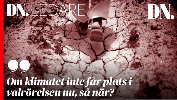 dagensnyheter's tweet photo. Partier utan plan för hur utsläppen ska sjunka borde inte betraktas som seriösa alternativ för att leda landet, skriver DN:s ledarredaktion.
https://t.co/A4eVnZbRsv https://t.co/aACivWAqDJ