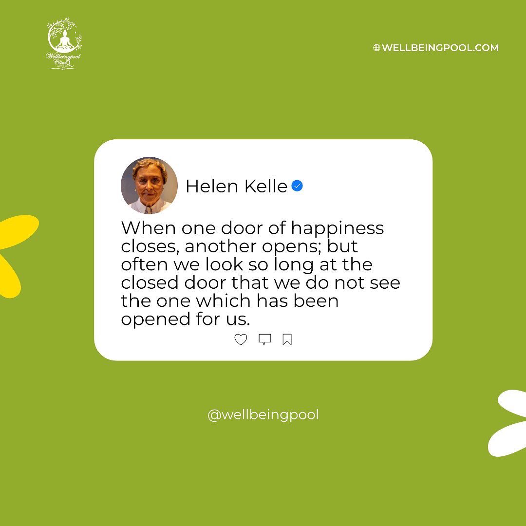 wellbeingpool's tweet photo. Il auras toujours de nouvelle porte de bonheur ouverte pour toi. 💚

#mentalhealth #motivation #happiness https://t.co/4bi4N9suiu