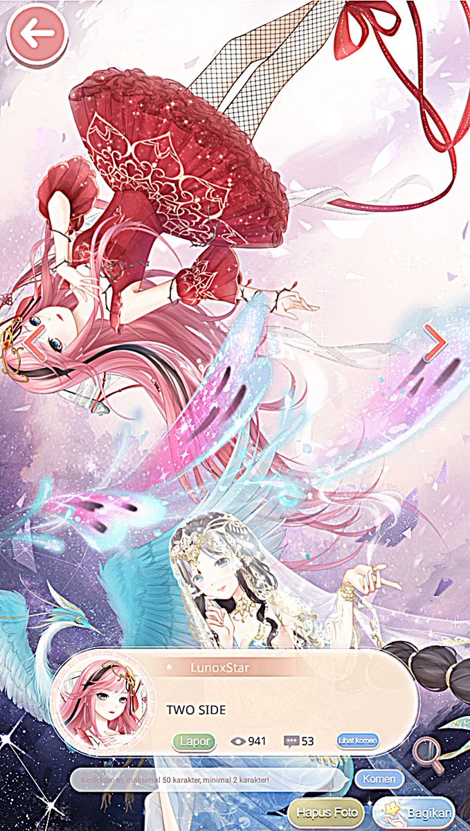 LyunoxStaru's tweet photo. BANYAK JUGA YG LIAT POST KU YG INI XIXIXIXI!!! BTW AKU YG WARNA MERAH ❤ #Twitter #Twitterversary #TalkThatTalk #LoveNikki #SecretStory #Twoside https://t.co/ohRUdK6vQP