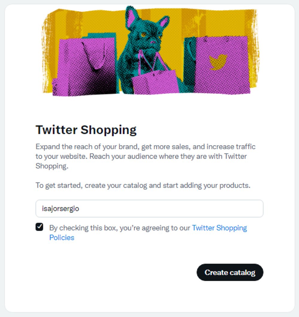 isajorsergio's tweet photo. #TwitterShopping is on the verge! https://t.co/hbw5zHI7Jl