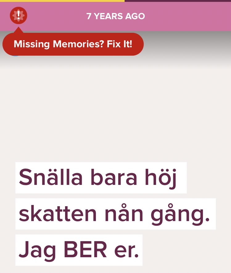 Kolla, jag har hållit på i många år