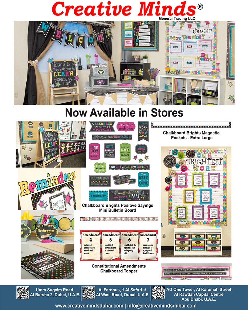 creativemindsae's tweet photo. Creative Minds Back to School - https://t.co/F7ePJG4nBE https://t.co/RSTAq13odq