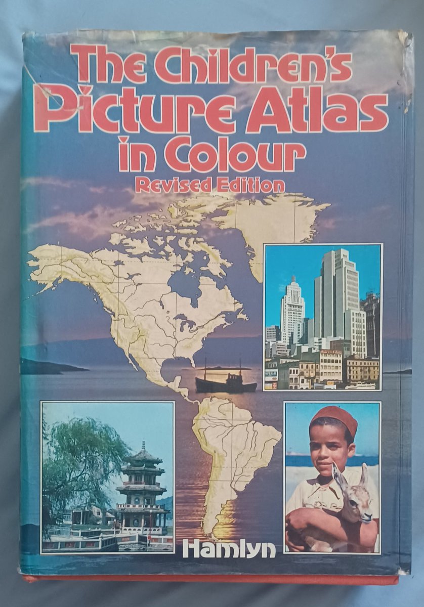 Booksaretoocool's tweet photo. Packing for Cumbria and found three of my fav children's books. I was lucky my parents encouraged us to save up and buy books. My atlas was amazing (pre internet) I could map out the places I wanted to visit when I was an adult. https://t.co/ctim8AE2za