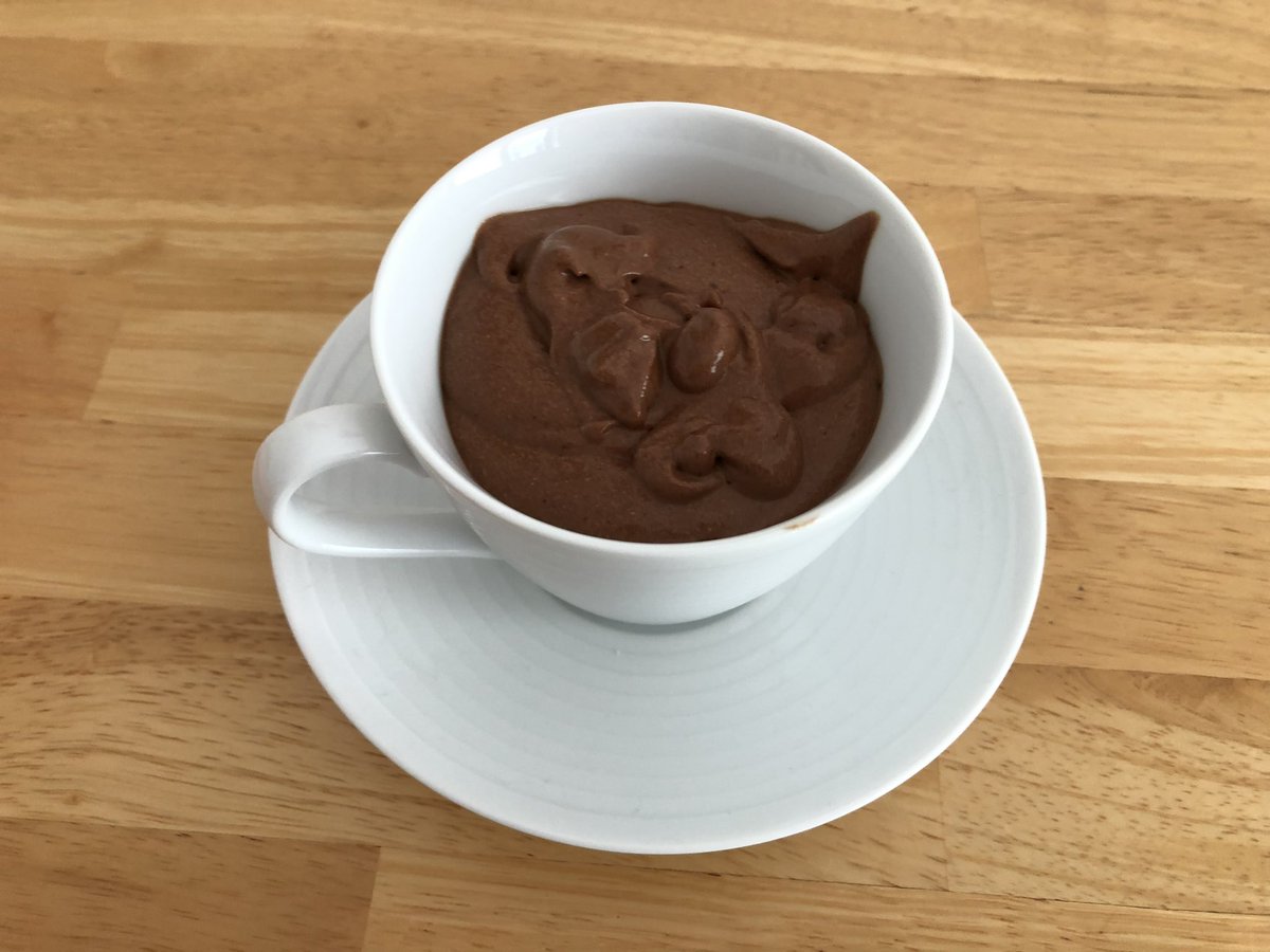 @SaturdayKitchen @Brynwchef @paul_a_young @knackeredmutha @thewhitmore @BBCFood @matt_tebbutt @BBCOne @NiklasEkstedt @ShiviRamoutar @StephenTompki19 I made chocolate mousse!