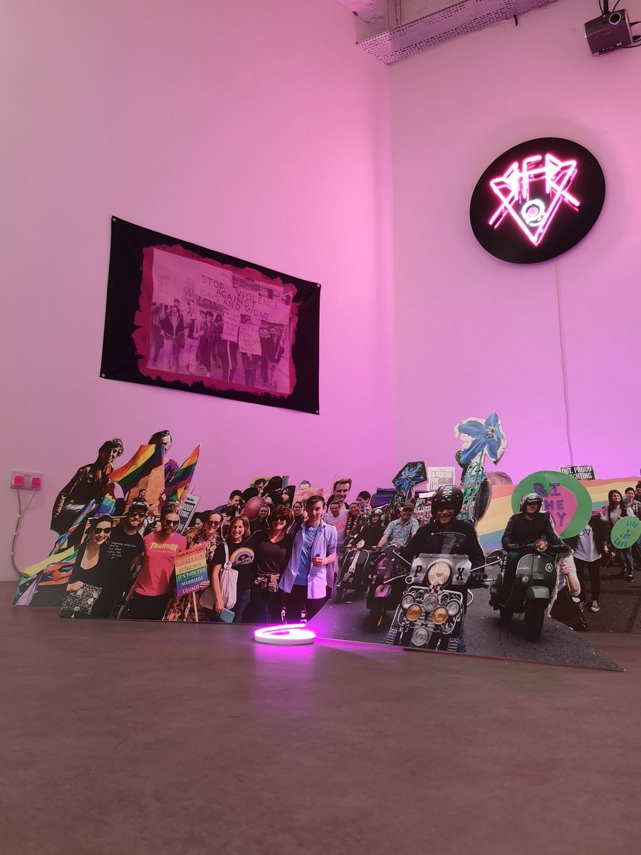 Final day to view our installation @derryvoid 11am - 5pm... Happy Foyle Pride parade today Derry 🌈🌈🌈 <a href="/museumofeveryo1/">Museum of Everyone</a>