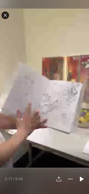 ここワイとRUNEさんが描いたページやん 