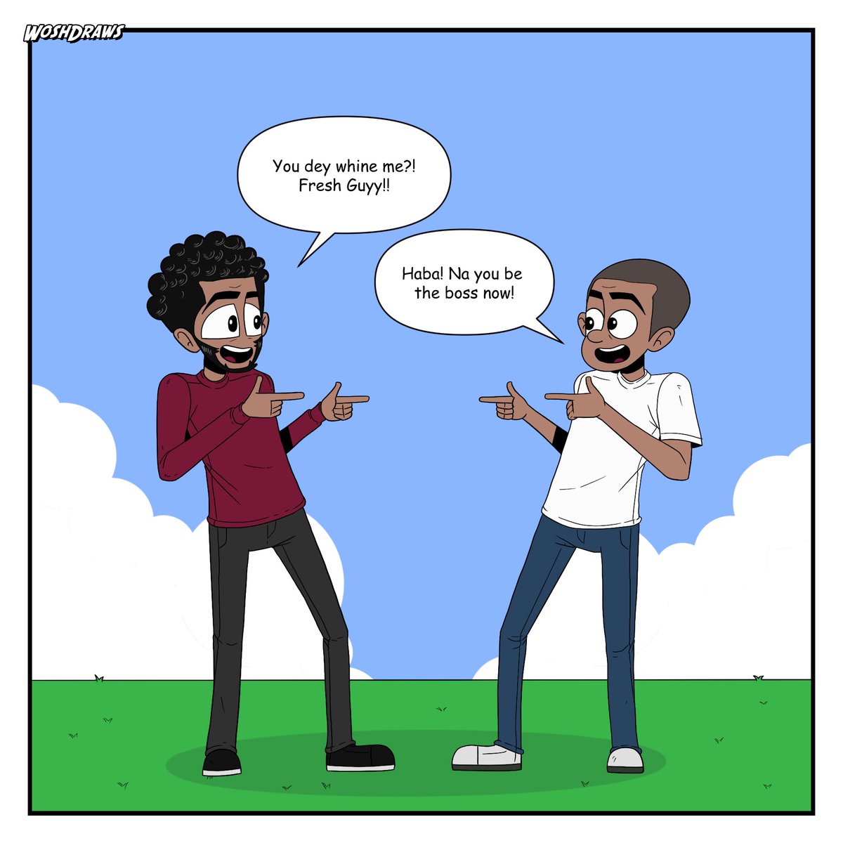Wosh vs The World tweet media