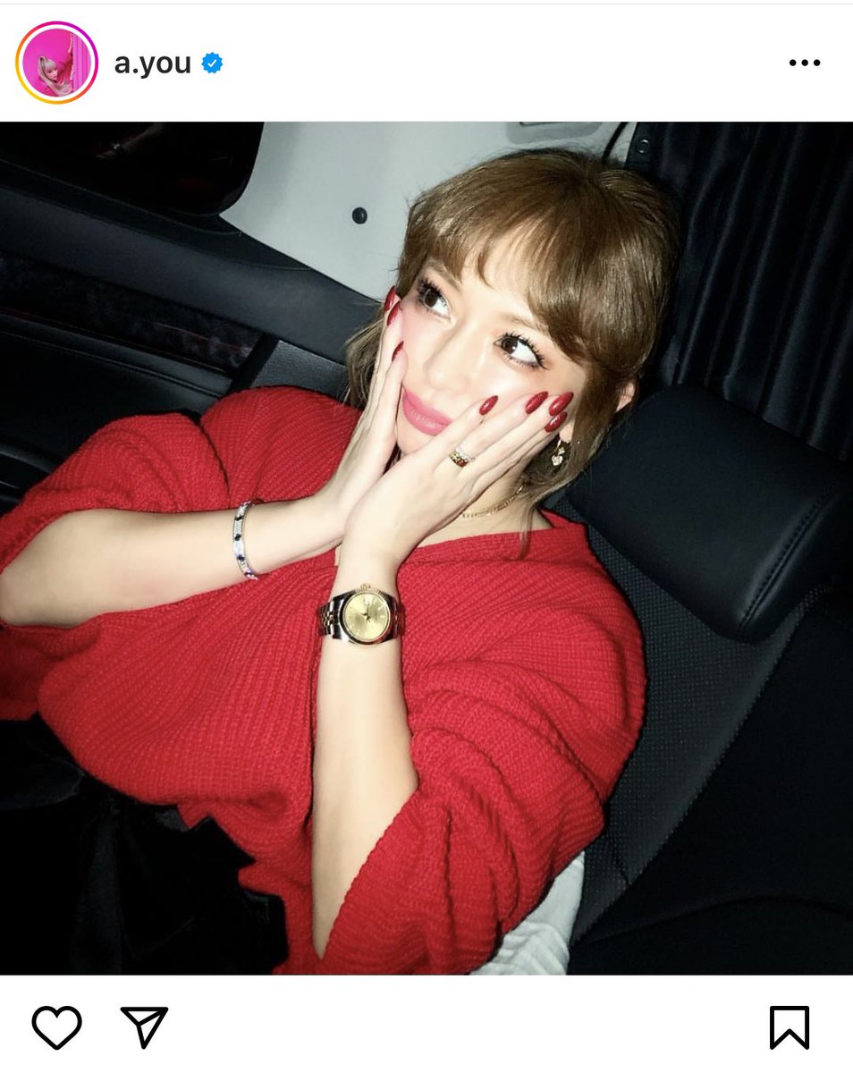 浜崎あゆみ ロレックス デイトジャスト 36