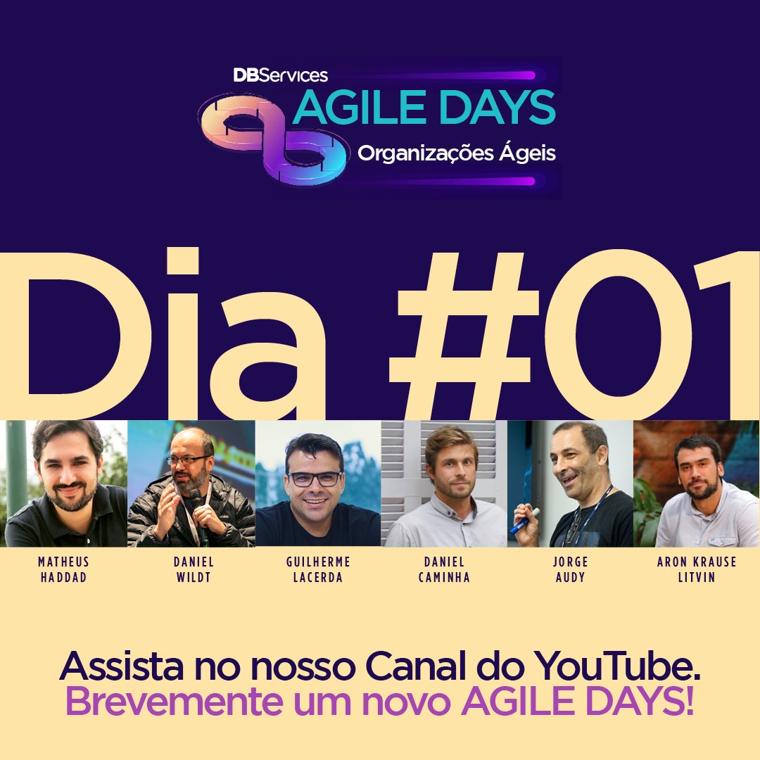 Assista o DIA #01 do evento online que aconteceu em julho de 2022 com as principais lideranças de AGILE do Brasil.

bit.ly/3PTDhDE
☝Link na bio☝

#agile #agiledays #agileteams #diaum #dbservicesportugal