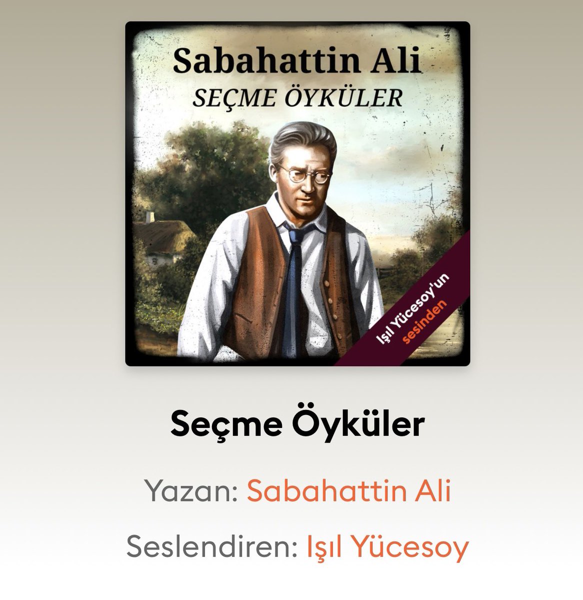 isilyucesoy_123's tweet photo. Muhteşem 5 öyküyle sizlerle kulak kulağa olmak çok keyifli. Değerli müzisyen arkadaşım Murat Aşkan’ın besteleriyle Storytell de adeta radyo tiyatrosu dinler gibi olacaksınız.@Murat’a shkan @storytel_tr #SabahattinAli #öyküler https://t.co/yiF0bXAeq6
