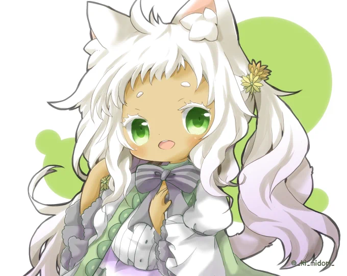 白猫ちゃん。 