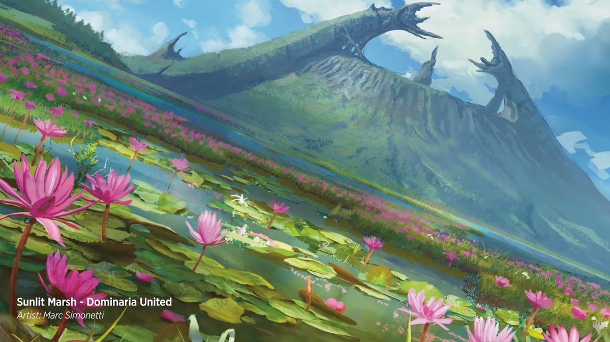 kemar74's tweet photo. This one was just revealed for Magic the Gathering:
Sunlit Marsh https://t.co/5qPEXHBKIQ