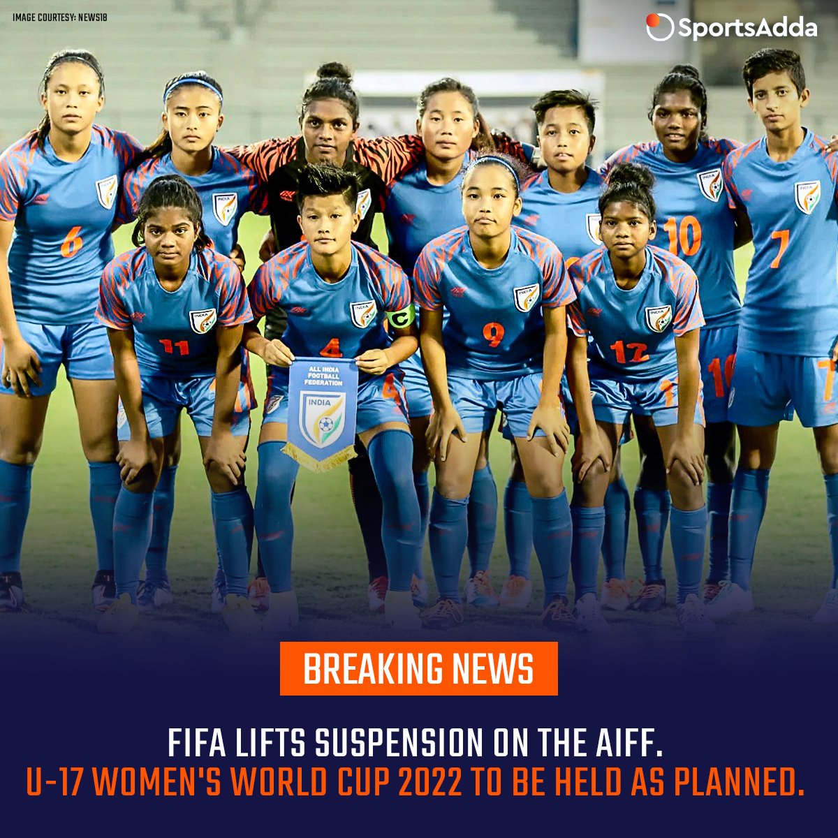 sportsadda_'s tweet photo. The weekend just got better 😍

Onwards and upwards from here, 🇮🇳⚽

#AIFF #IndianFootball #Football #News #India #WorldCup https://t.co/RNUxqAtn1a