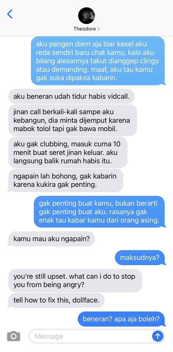 kitkatguk's tweet photo. during 𝐋𝐎𝐕𝐄𝐋𝐎𝐑𝐍

; sierra kalo kesel, biasanya diem.
; theodore x sierra twotweets
; lovelorn
; one https://t.co/rXHiqnh1TE