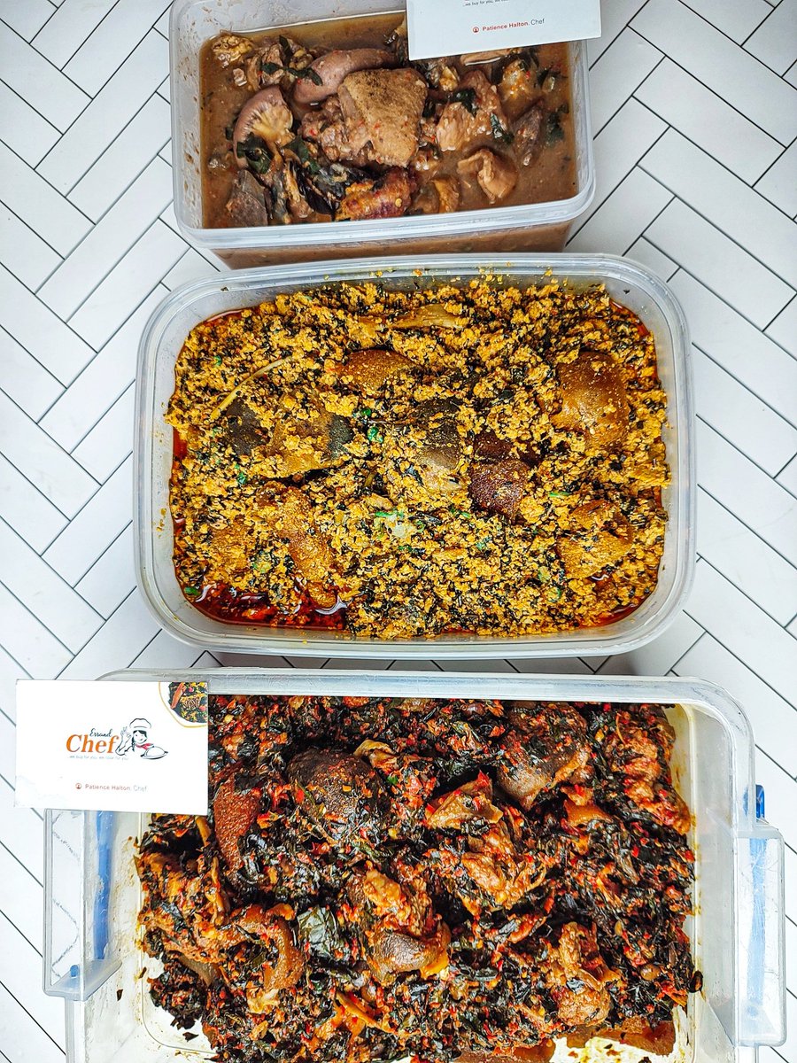 ErrandChef's tweet image. Happy weekend foodies!! Guess what? It's that day of the weekend where you get to sit down, relax and let us take care of all your food cravings 💃🏼. Feels good doesn't it? DM to place your order

#chef #lekkivendors #ajah #nigerianfood Aisha
Jonathan
Fake News
Ruger
Nigerians