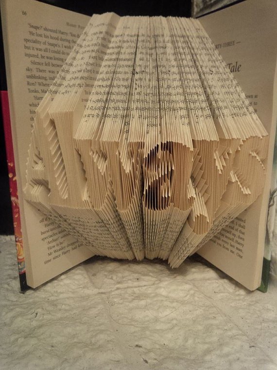 Beautiful Harry Potter Book Fold

“Always”