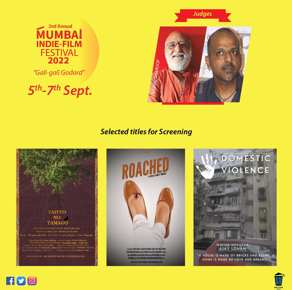 MumbaiIndiefilm's tweet photo. Selected screening list #posters #MumbaiIndiefilmFestival22 #MumbaiIndiefilmSociety https://t.co/lUZQt5tA6k