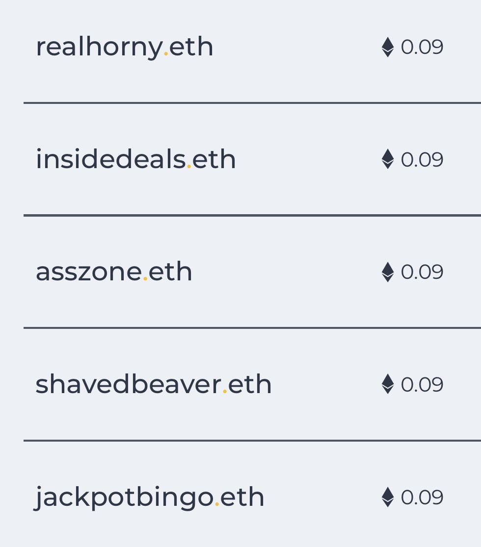 insightens's tweet photo. @Akashi30eth @ENSTradingPost An eclectic mix right here. 🤔 
All listed on @ensvision 0.09 $eth
#ens #ensdomains #web3 https://t.co/tHCzoneiUo