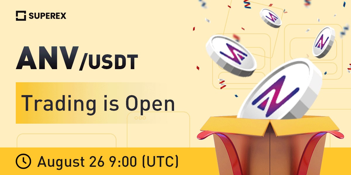 SuperexSri's tweet photo. https://t.co/HrsBqwF8xo👽 New Listing: @ANIVERSE17

🪙Listing: $ANV

⏰Trading Starts: 14:30 (SL) August 26, 2022
➡️Deposit and withdrawal: 12:30 (SL) August 26
➡️Details: https://t.co/LJ2fhQqXto

Trade crypto in the first #Web3 #exchange!

#DEX #Crypto #BTC #USDT #ANV https://t.co/7PfuoxDf6r