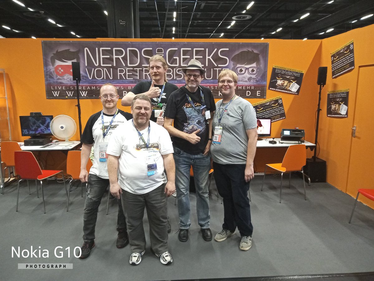SigmaZeven's tweet image. #gamescom2022 #retroarea

The legandary Chris Hülsbeck (#Factor5) and parts of the crew from Nerds and Geeks, German Remix Group.