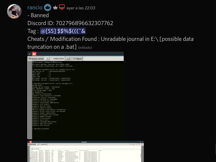 ScreenshareCom's tweet image. We have made an event where several Staffs compete against bypassers to test their methods.

You can try it by entering our discord: discord.gg/screenshare

Keep Screensharing.