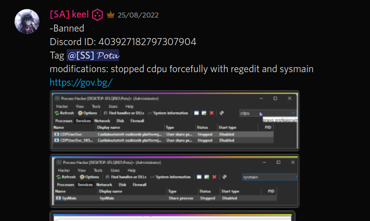 ScreenshareCom's tweet image. We have made an event where several Staffs compete against bypassers to test their methods.

You can try it by entering our discord: discord.gg/screenshare

Keep Screensharing.